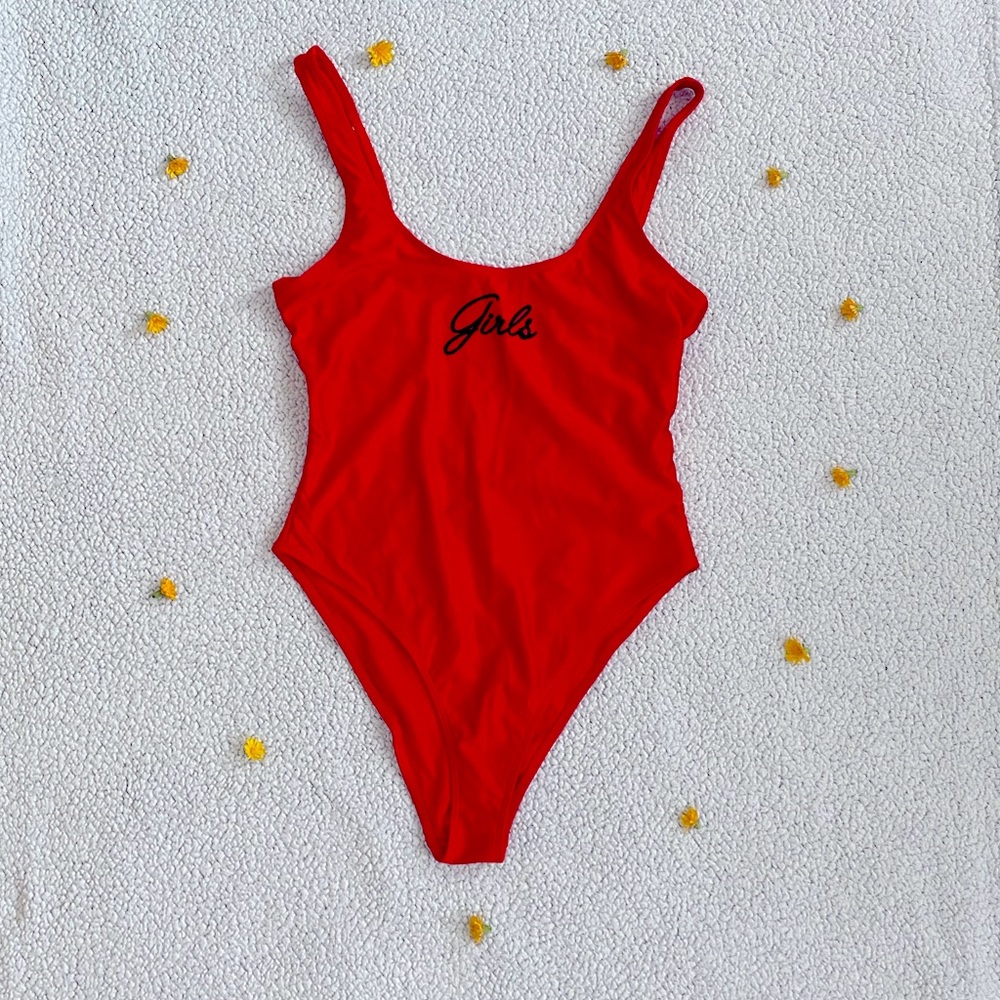 GIRLS red bathing suit!
